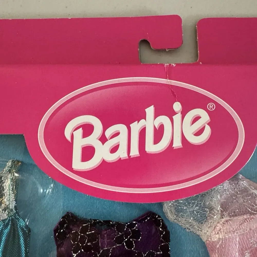 Vintage‎ 1998 Mattel Barbie 6 Fashion Gift Pack #68073-72 NIB NOS - RARE!